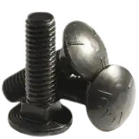 3/4"-10 x 4" Carriage Bolts, Grade 5, Plain Finish, Full Thread, Coarse (UNC), Qty 5 Discount