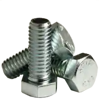 1/2"-13 x 3/4" Hex Bolts, Grade A, A307, Zinc Cr+3, Full Thread, Coarse (UNC), Qty 50 Buy Online