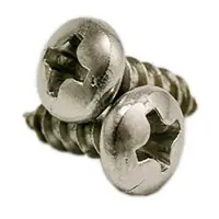 Brand New 12 x 1/2" Self-Tapping Screws, Phillips Pan Head, Type A, 316 Stainless Steel, Full Thread, Qty 500