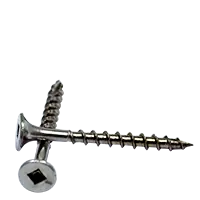 12-7 x 4"/2-3/4" Drywall Screws (Wood & Deck), Square Drive Bugle Head, Type 17, 316 Stainless Steel, Qty 100 Top Pick