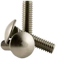 3/8"-16 x 8 1/2" Carriage Bolts, 18-8 Stainless Steel, Partial Thread, Coarse (UNC), Qty 25 Save Now