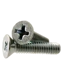 6-32 x 2" Machine Screws, Phillips Flat Head, Zinc Cr+3, Full Thread, Qty 100 New Arrival