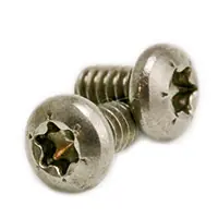 4-40 x 3/8" Machine Screws, Torx Drive Pan Head, T10 Drive 6-Lobe, 18-8 Stainless Steel A2, Full Thread, Qty 1000 Weekend Sale
