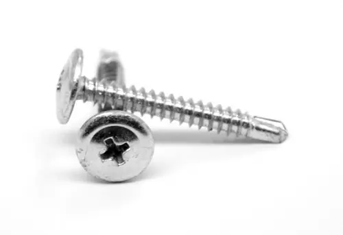 8-18 x 1/2" Self-Drilling Screws, Phillips K-Lath Head, 2 Point, Zinc Cr+3, Full Thread, Qty 500 Brand New