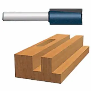 Bosch Power Tools 85265M 3/4" Straight Router Bit2-Flutes Carbide Tip (1 BIT) Top Pick