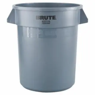 Rubbermaid Commercial FG262000GRAY Brute Cont Branded W/O Lid 20G/76L Gray Limited Time