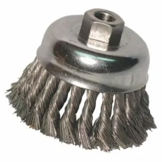 Anchor Brand 102-3KC14 Anchor 2-3/4" Knot Cup Brush .014 5/8-11 Fast Shipping