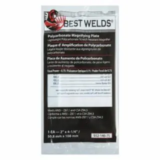 While Supplies Last Best Welds 901-932-146-75 Bw-2X4-1/4 Polycarb Maglens .75 Diopter