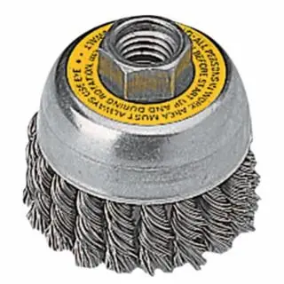 Best Price Dewalt DW4910 3" x 5/8"-11 Knotted Cup Brush Carbon Stee