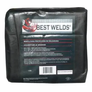 Best Welds 902-VCF2500-24-6X6 Bw Blanket 6X6 24Oz Vglass Black Budget