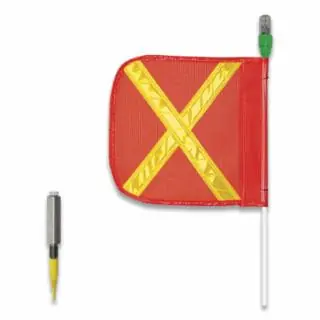 Checkers AP8.16OY.GF Wrng Whipall-Purpose8‘16" Orange Flagyel Xf Affordable