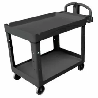 Rubbermaid Commercial FG454600BLA Hd Ergo Utility Cart Lgbla In Demand