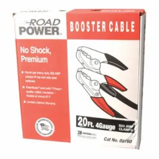 Sale Southwire 87660108 16‘ 500Amp 4Ga. Black Booster Cable W/ Hd Parro