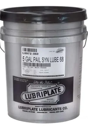 Crafted Lubriplate L0972-060 (5 Gal) Syn Lube 68 Sae20 (1 PA)