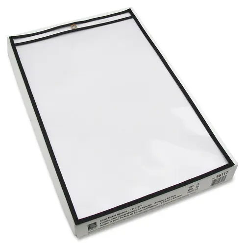 Best Price C-Line Products Inc. CLI46117 Holder Tkt 2Clr Sds 11X17 (1 BX)