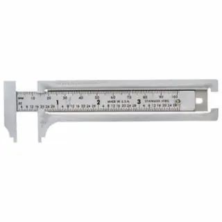 Trending General Tools 132ME 3" Pocket Caliper-Ss