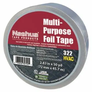 Nashua 1087629 322 Multi-Purpose Foil Tape 72 mm X 46M (1 RL) Brand New