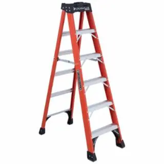 While Supplies Last Louisville Ladder FS1410HD 10‘ Brute 375 Fiberglassstep Ladder