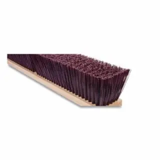 Fan Favorite Magnolia Brush 1224-LH 24" Brown Plastic Garagebrush