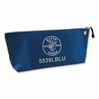Buy Direct Klein Tools 5539LYEL Zipper Bag, Large Canvas Tool Pouch, 18-Inch, Yellow