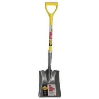 Buy Online Nupla 72-076 Sq Point Shovel- 14 Gauge Ergo D-Handle