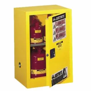 Next Day Delivery Justrite 891200 12G Cab Man Yl Flam Safeex