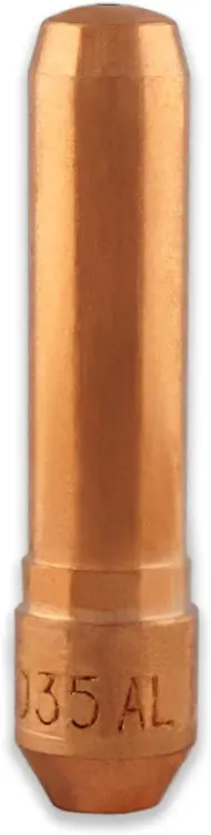 Bernard T-035AL Aluminum 035 Contact Tip (10 EA) Latest