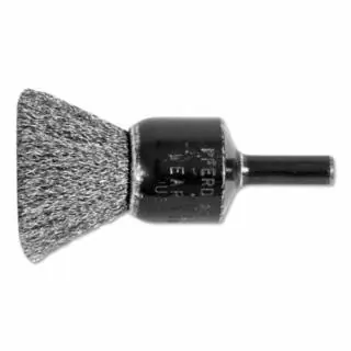 Pferd 82986 3/4" Crimped Wire End Brush .006 Ss Wire 1/4"Sh (10 EA) Weekend Sale