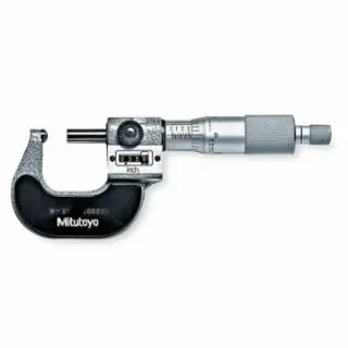 While Supplies Last Mitutoyo 295-253 0-1" Outside Micrometerw/Digital Counter Sph