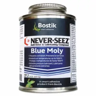 Never-Seez 30850491 8Oz. Brush Top Blue Molylubricant 141780 (1 CN) Top Pick