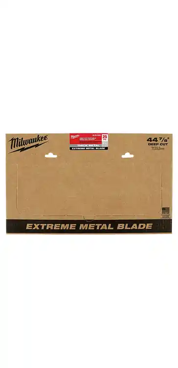 Special Offer Milwaukee Tool 48-39-0605 44-7/8" 8/10 TPI Extreme Metal Deep Cut Band Saw Blade for Thick Metal (25 PK)