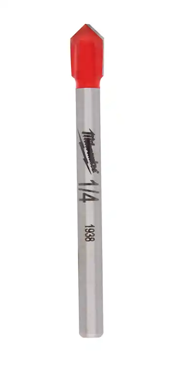 Milwaukee Tool 48-20-8982 1/4" Ceramic Tile and Glass Bit, 5 Pack Fresh Stock
