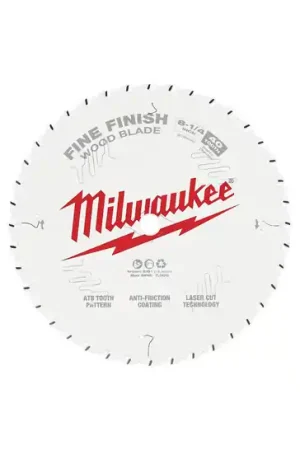 Top Pick Milwaukee Tool 48-40-0822 8-1/4" 40T Fine Finish Circular Saw Blade, 3 Pack