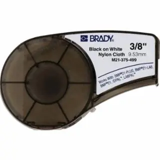 Brady M21-375-499 M21-375-499 Cart B499 0.375Inx16Ft Blk/Wht Same Day Shipping