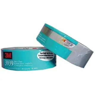 3M 7000048815 3939 Silver Duct Tape 72 mm X 54.8M Bulk (1 RL) Bargain