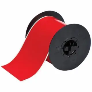 Budget Brady B30C-4000-595-RD B30-B595-Red-4" X 100 Ft (1 RL)