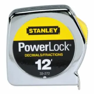 Secure Checkout Stanley 33-272 Decimal Tape Rule 1/2" X12‘