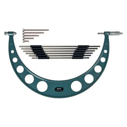 Fast Shipping Mitutoyo 104-201 12-18" Outside Micrometer W/Interchan
