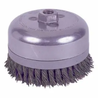 Top Rated Weiler 13301 2-3/4" Single Row Wire Cup Brush Banded .020