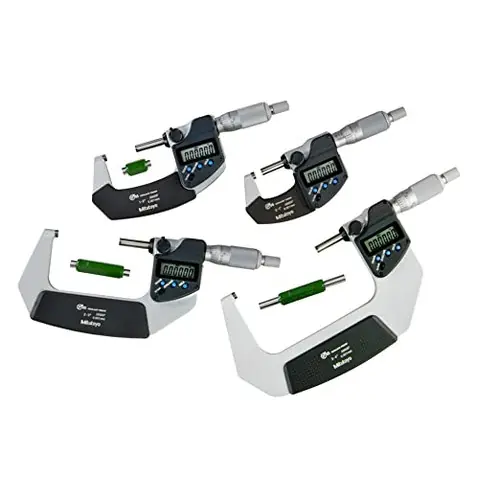 Flash Sale Mitutoyo 293-961-30 Digimatic Micrometer Sets/4Pcs