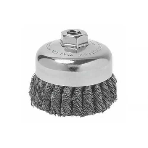 Metabo 623765000 623765000 4" x 5/8-11 Carbon Steel Knot Brush Popular