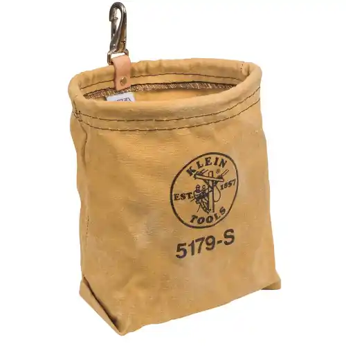 Buy Online Klein Tools 5179S Tool Pouch, Water-Repellent Bag with Snap Clip, 7.5 x 7 x 3.5-Inch