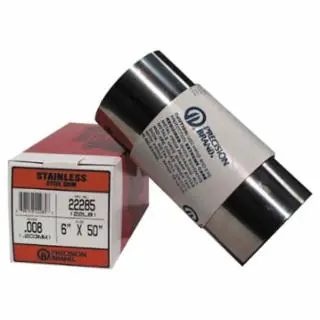 Precision Brand 22158 22Lx9 6"X60" .009 Stainles Steel Shim (1 RL) Luxury