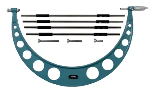 Weekend Sale Mitutoyo 104-153 16-20" Wide Range Outside Micrometer W/ 4Anvils