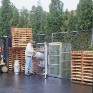 Justrite 23006 Vertical 5-10 Cylinderlocker Bargain