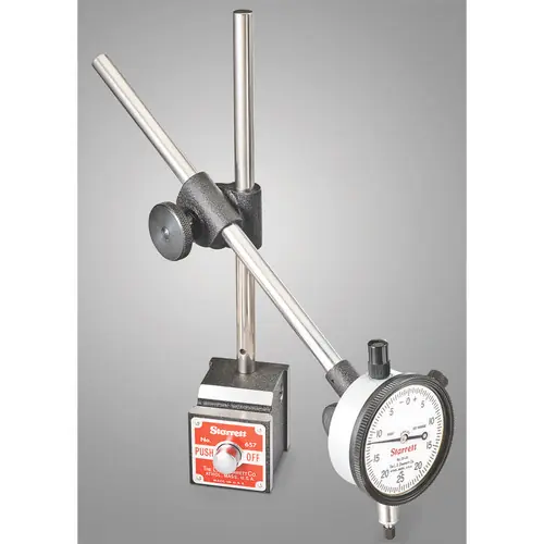 L.S. Starrett 52751 Magnetic Base W/657G/657 Crafted