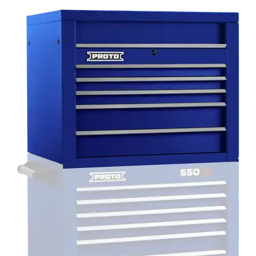 Fan Favorite Proto J553427-5BL Top Chest 34 In 5 Dwr Blue