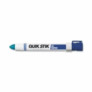 While Supplies Last Markal 61070 Quik Stik All Pur Solidpaint Marker Blue