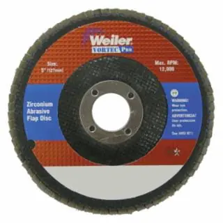 Weiler 31355 5 Wolverin Angled Phenolic Back 36Z 7/8 Arb Hole While Supplies Last