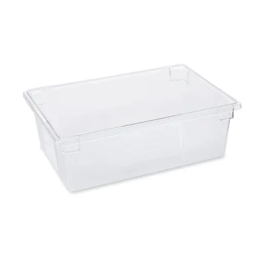 Rubbermaid Commercial FG330000CLR Food Box 12.5G/47L Clr (6 EA) Top Rated